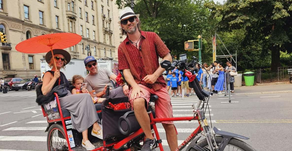 Central fashion park tours pedicab