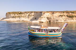 Malta: Bootstour bei Sonnenuntergang zum St. Peter's Pool und zur Südküste