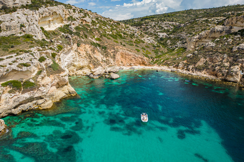Cagliari: Zodiac Boat Tour, 3-4 SwimStops, Wine & Snorkeling Cagliari: Zodiac Boat Tour, 3-4 Stops, Wine & Snorkeling