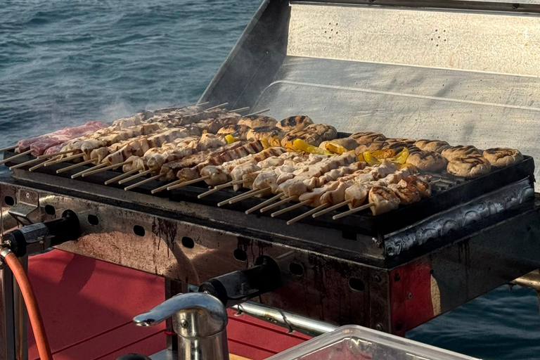 Athens Riviera:Premium Morning Cruise with Onboard Greek BBQ