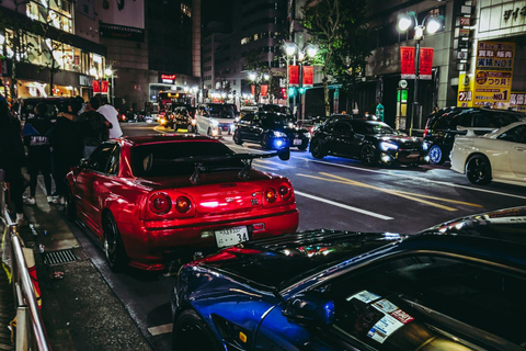 Private JDM Night Group Tour to Daikoku PA Car Meet