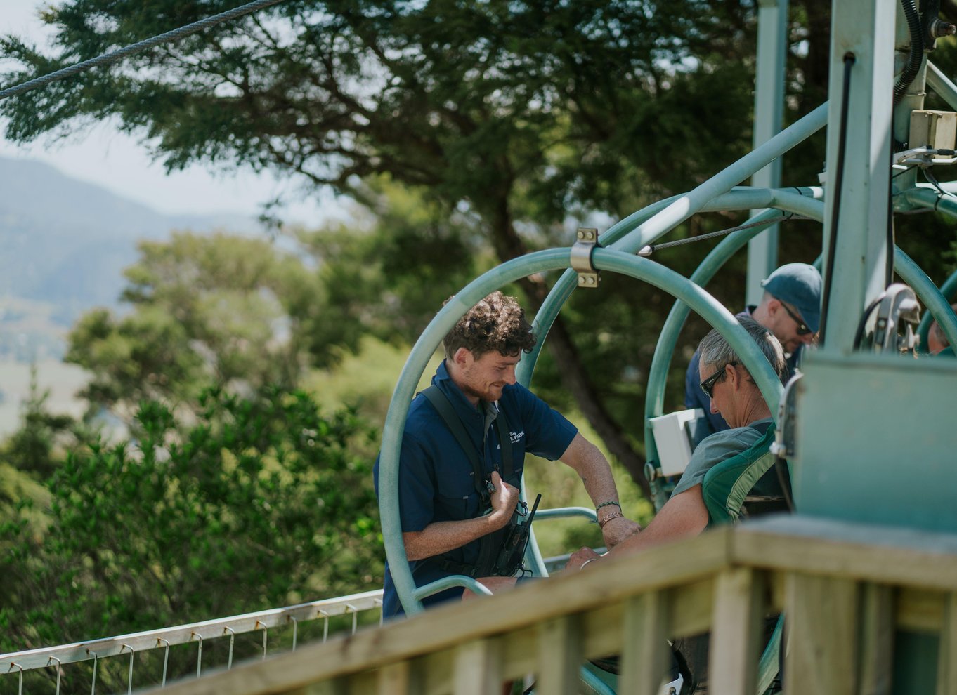 Nelson: Cable Bay Adventure Park Skywire-oplevelse