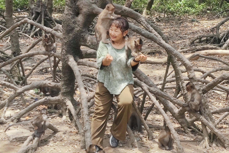 Visite d&#039;une jounée de la forêt de mangroves de Can Gio et de l&#039;île aux singes