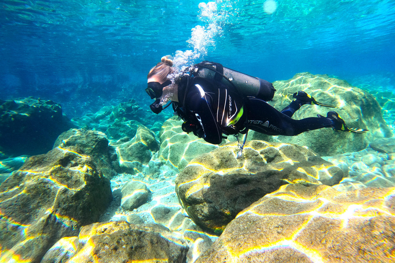 Zakynthos: Scuba Diving Experience with Underwater Photos Double dive discover scuba diving course