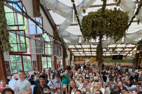 Munich: Oktoberfest Guided Adventure Tour at Noon with Beer & Food