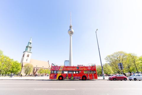 Berlin: Sightseeing Hop-On Hop-Off Bus Ticket Berlin Hop-on Hop-off bus Tour A+ B 24 hours