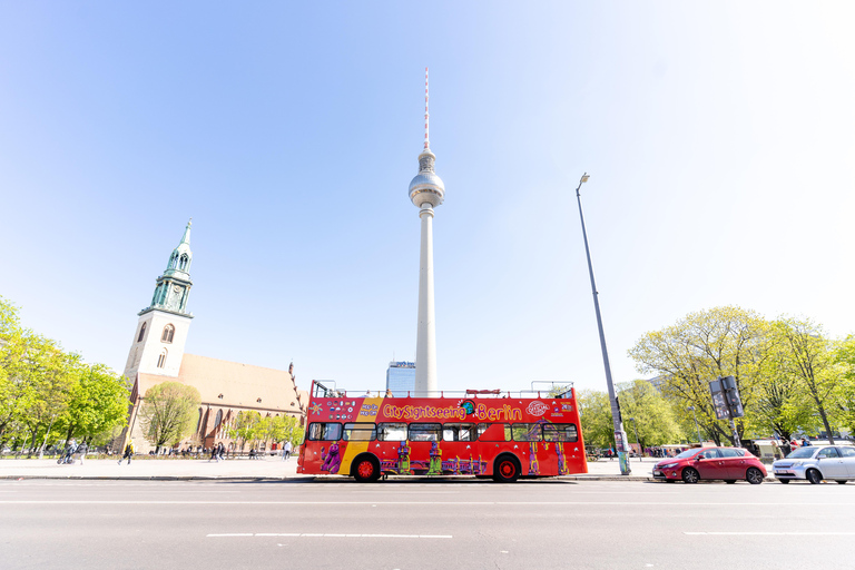 Berlin: Sightseeing Hop-On Hop-Off Bus Ticket Berlin Hop-on Hop-off bus Tour A+ B 24 hours