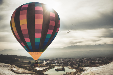 From Kusadası: Pamukkale Day Trip w/Optional Balloon FlightKusadası Pamukkale Day Trip w/Lunch &amp; Hotel Pickup