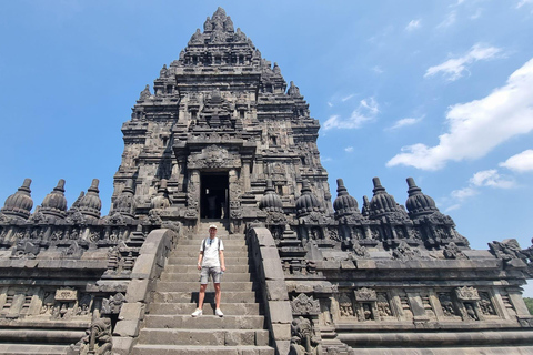 Yogyakarta : Borobudur structure climb and Prambanan temple Borobudur structure climb and Prambanan temple