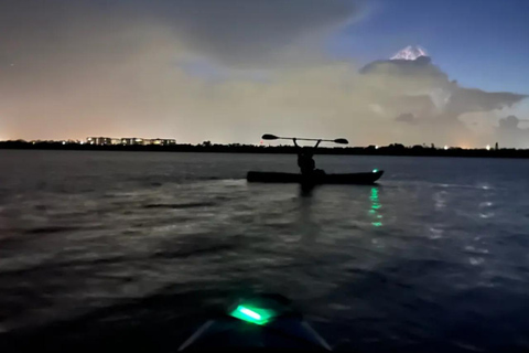 Cocoa Beach/Merritt Island:Bioluminescent kayak tour Single Kayak