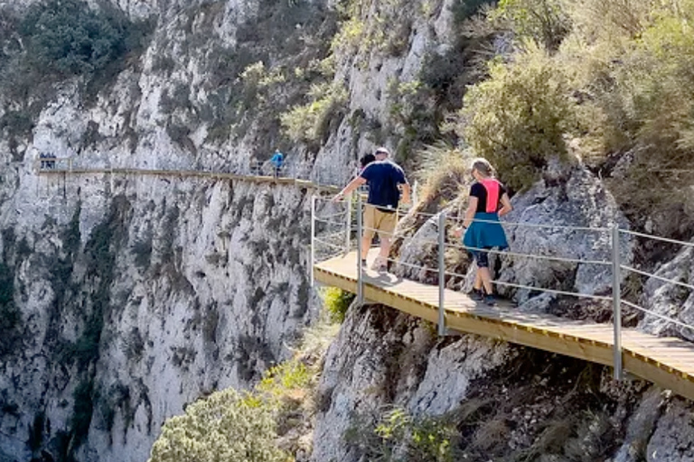 Calpe till Relleus spännande Canyon Walkway