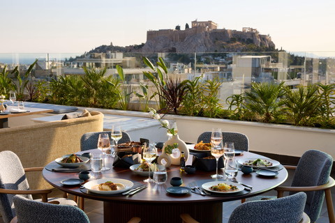 Athens: Rooftop Fine Dining at Whispers Restaurant Menu option 2