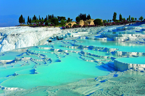 Antalya, Belek, Side, Kemer: Viagem de 1 dia a Pamukkale com almoçoDe Kemer: viagem de 1 dia para Pamukkale com almoço