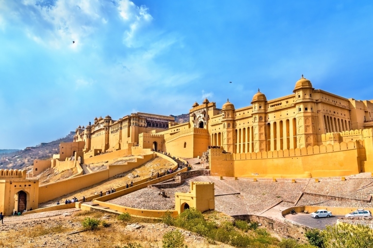 4 days golden triangle (Delhi to Agra & Jaipur) guided tour Option 3: Car + Guide & Accommodation