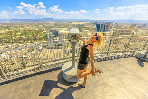 Skip-the-line Las Vegas STRAT Observation Deck Tour 2-hour: STRAT SkyPod Observation Deck Experience