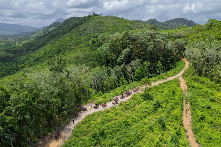 Phang Nga: ATV, Rafting, Zipline & Waterfall Adventure