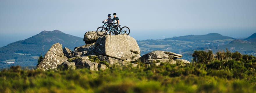 Randonnée de découverte des pistes de VTT Dublin