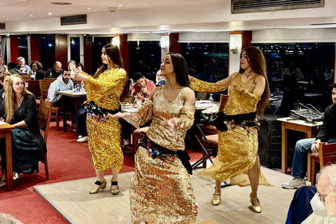 Cairo: Turquoise Prestige Nile Sunset Dinner & Show Cruise Including Transfer (Pickup & Drop-off)