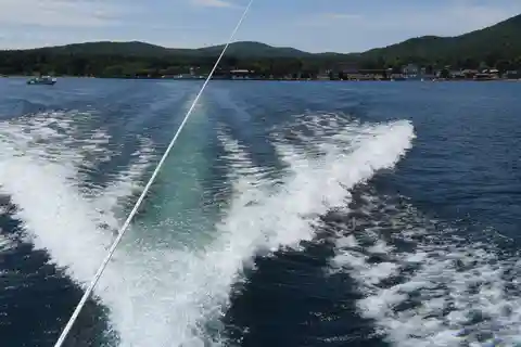New York: Parasailing-oplevelse ved Lake George