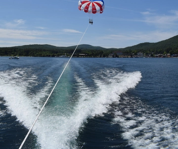 New York: Parasailing-oplevelse ved Lake George