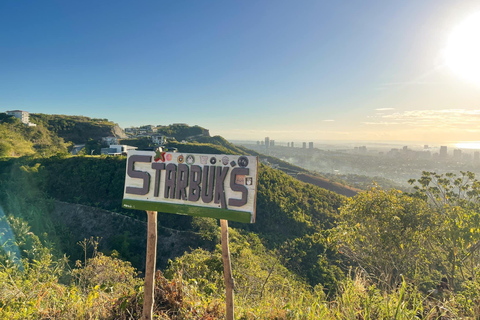 Senderismo para contemplar la hermosa vista de la ciudad de Cebú