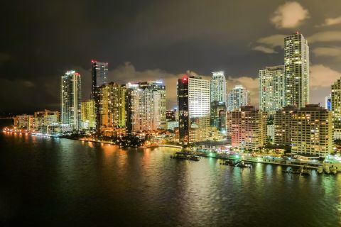 Miami: Kveldscruise på Biscayne Bay