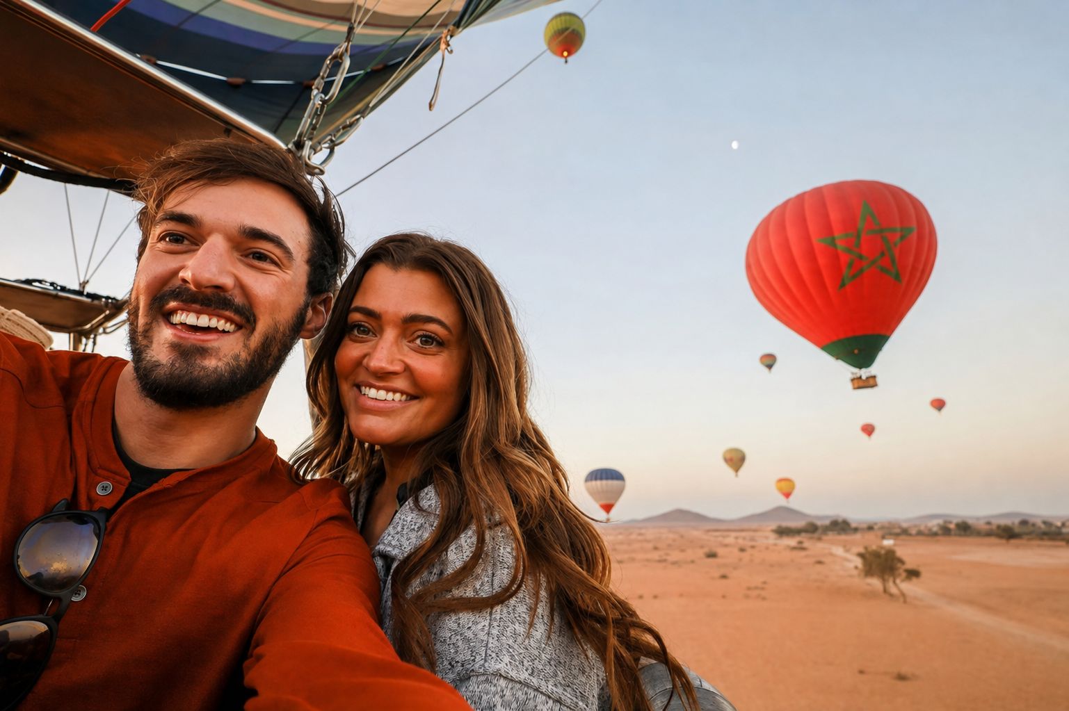 Marrakesch: Heißluftballon-Flug & Quad-Tour mit Berber-Frühstück