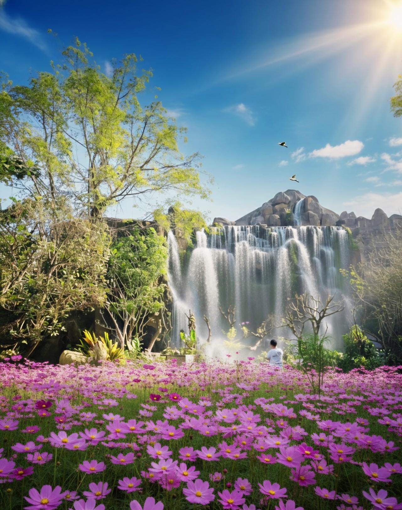 Chiang Mai: Dantewada Land of Angels & Sticky Waterfall Tour