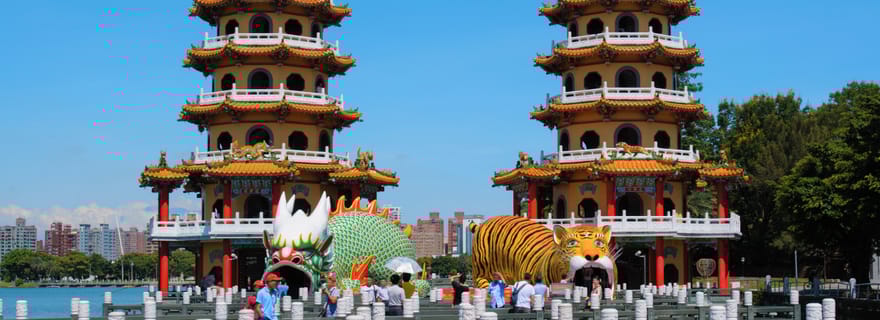 Kaohsiung : visite d'une journée de Fo Guang Shan, de l'étang aux lotus et de la jetée 2