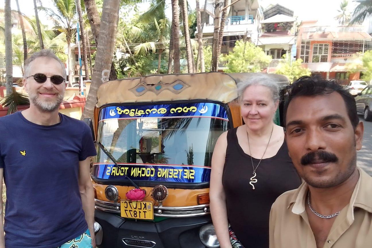 Kochi : Visite touristique en tuk-tuk avec prise en charge depuis le bateau de croisière