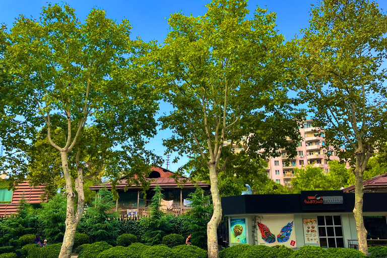 Tbilisi: Walk to a Luxurious District with Parks & Coffee Shared-Group Tour ***3 HOURS***