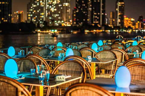 Bangkok: Royal Galaxy Luxe Dinner Cruise/Chao Phraya rivierBangkok: Royal Galaxy Dinner Cruise