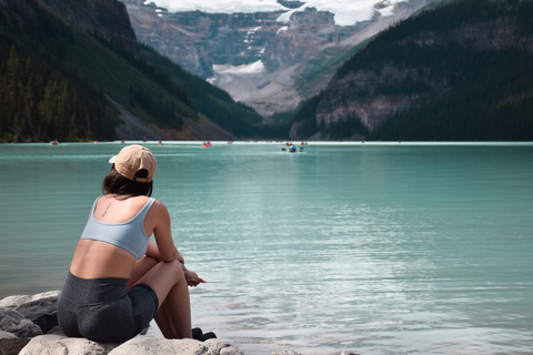 Desde Banff: Autobús lanzadera a Lake Louise y Moraine Lake.