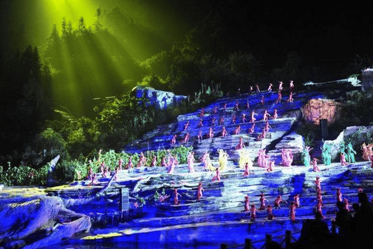 Zhangjiajie : visite de la montagne de Tianmen et spectacle de la fée du renard de TianmenVisite de la montagne Tianmen et du spectacle de fées sans renard à Zhangjiajie