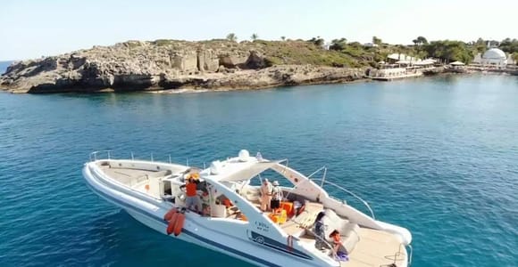 Rhodes Cruise: 3 Swim Spots with Food & Drinks