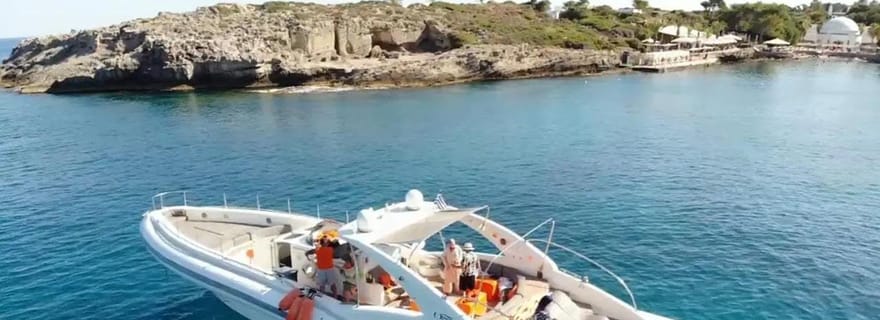 Croisière à Rhodes : 3 lieux de baignade avec nourriture et boissons
