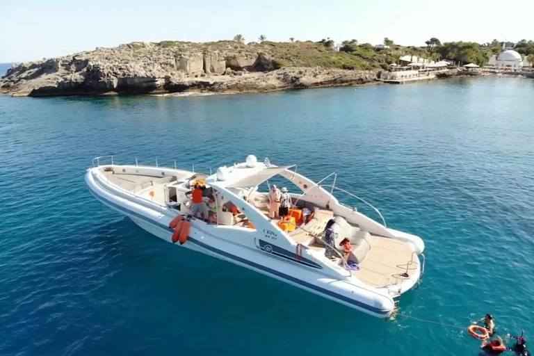 Rhodes Cruise: 3 Swim Spots with Food & Drinks
