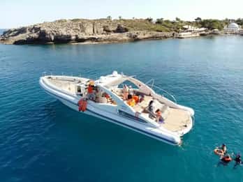 Croisière à Rhodes : 3 sites de baignade avec repas et boissons