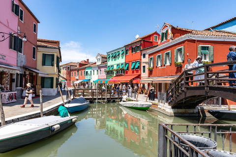Full-day boat tour to Murano Burano Torcello from Chioggia Boat tour only