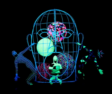 Prague: WOW Show Black Light Theater