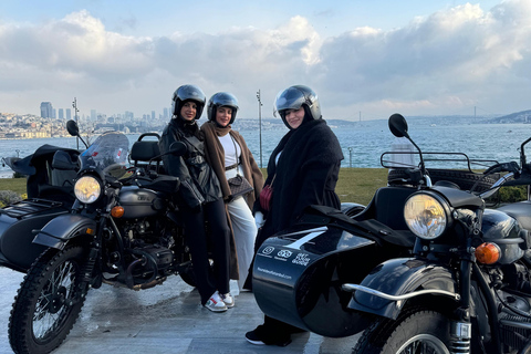 Istanbul:Sidecar Tour, Highlights,Hidden Gems & 2 Continents