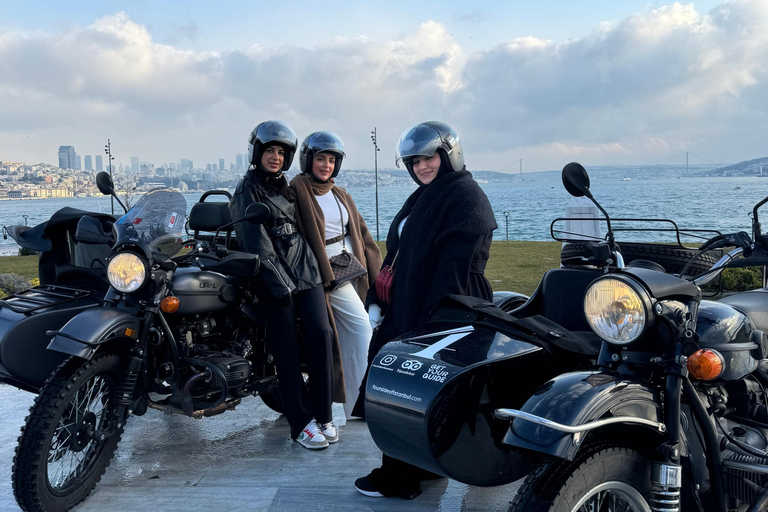 Istanbul:Sidecar Tour, Highlights,Hidden Gems & 2 Continents