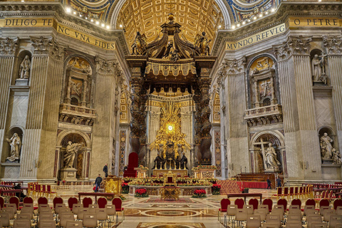 St. Peter's Basilica Entry, Audioguide & Optional Dome Climb St. Peter's Basilica Entry + Audio guide (No Dome Included)