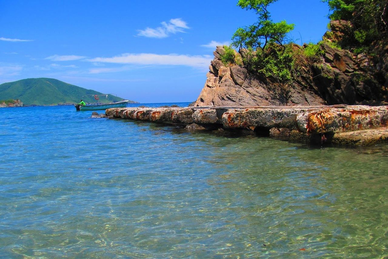 SANTAMARTA : Excursion à Playa Cristal, Tayrona, transport en bateau inclus