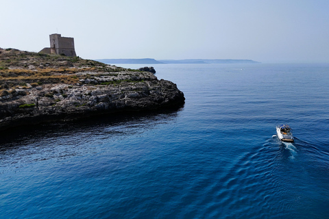 Private Boat Charter to Blue Lagoon, Crystal Lagoon and Gozo