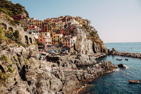 Pisa en de Cinque Terre vanuit de cruisehaven van Livorno