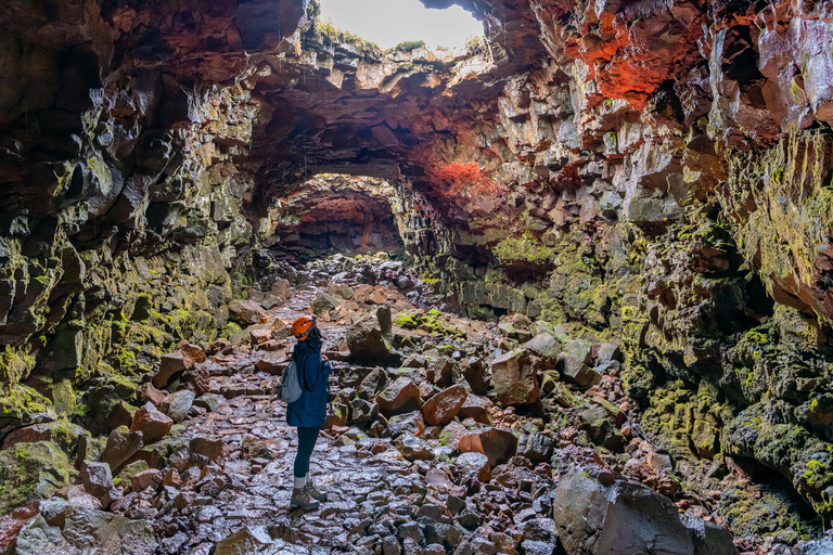 Iceland: Lava Caving Small Group Adventure Tour with Pickup from Reykjavik