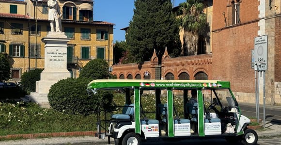 Pisa: Jenseits des Turms Golf Cart Tour (Rundfahrt)