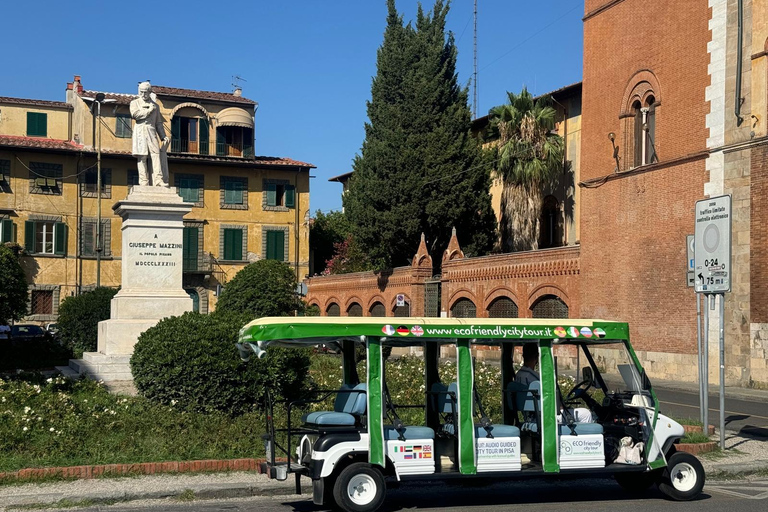 Pisa: Beyond the Tower Round-trip Golf Cart Tour Pisa: Beyond the Tower (1h round-trip tour)