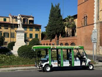 Pisa: oltre la Torre Tour di andata e ritorno in golf cart